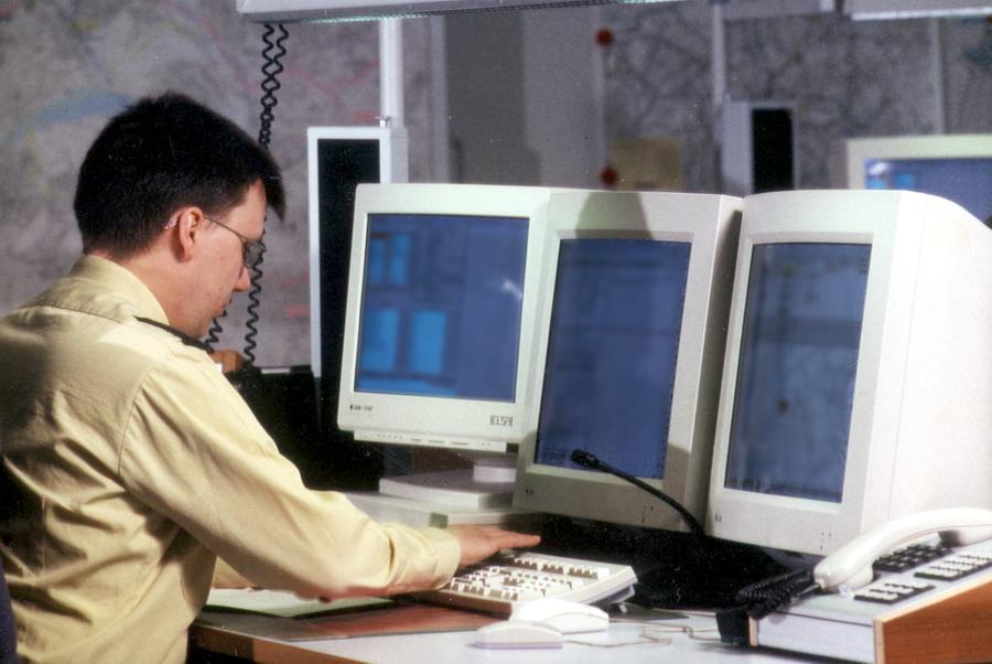 Einsatzleitstelle 1998